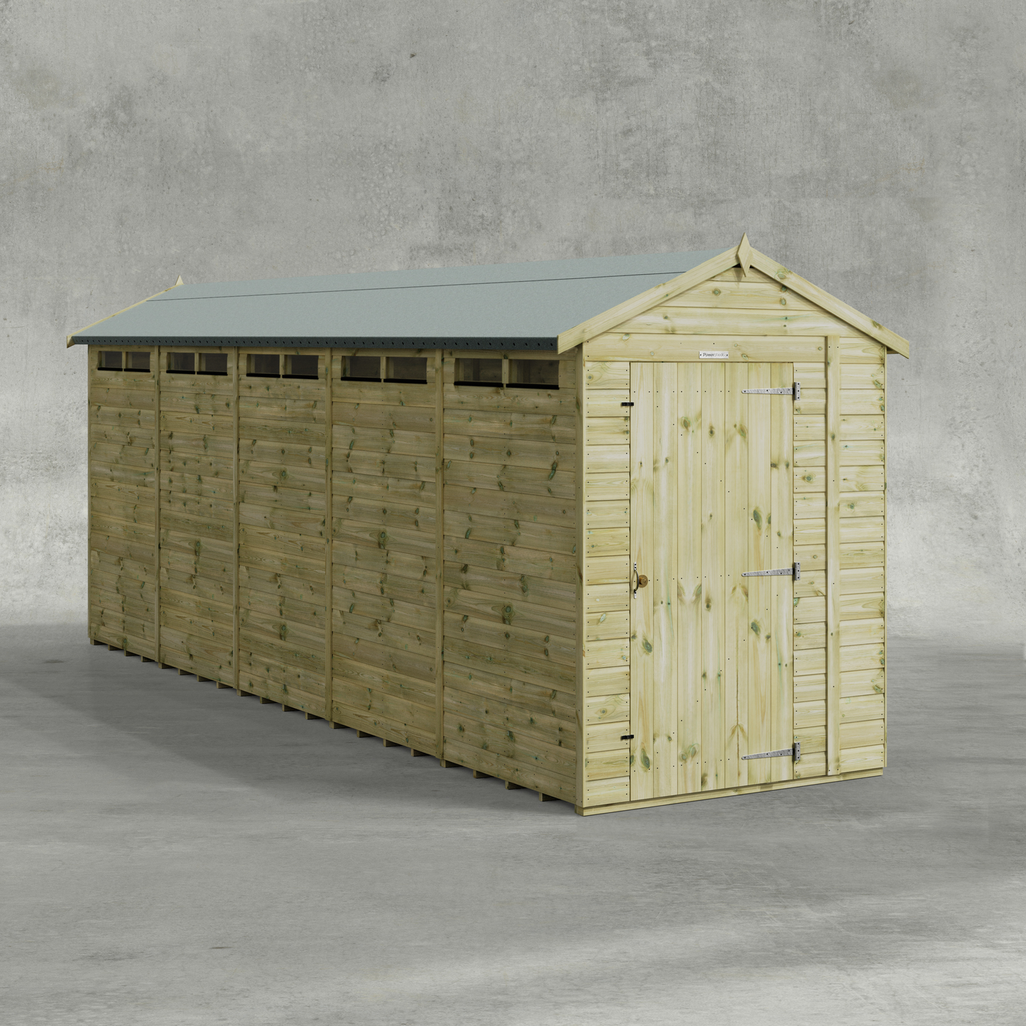 Premium Apex Security Shed