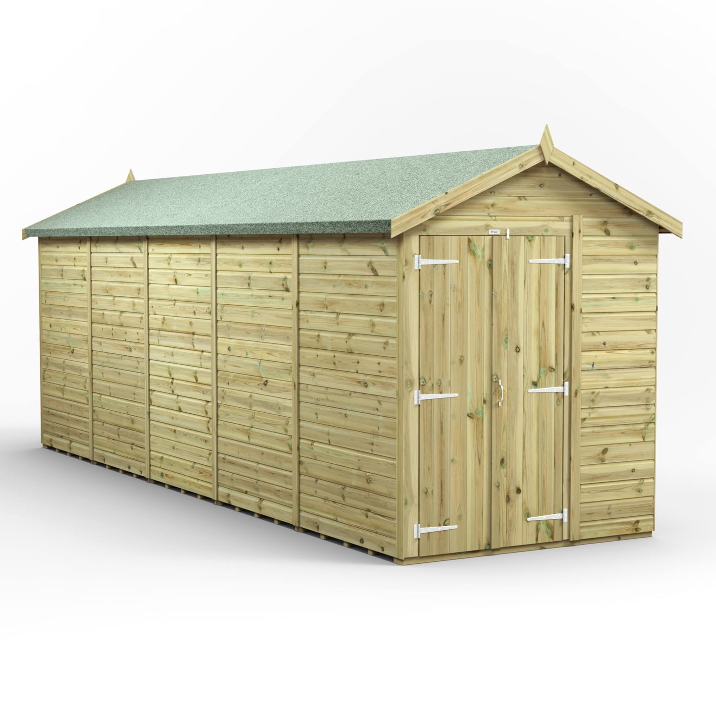 Premium Gartenhaus mit Satteldach