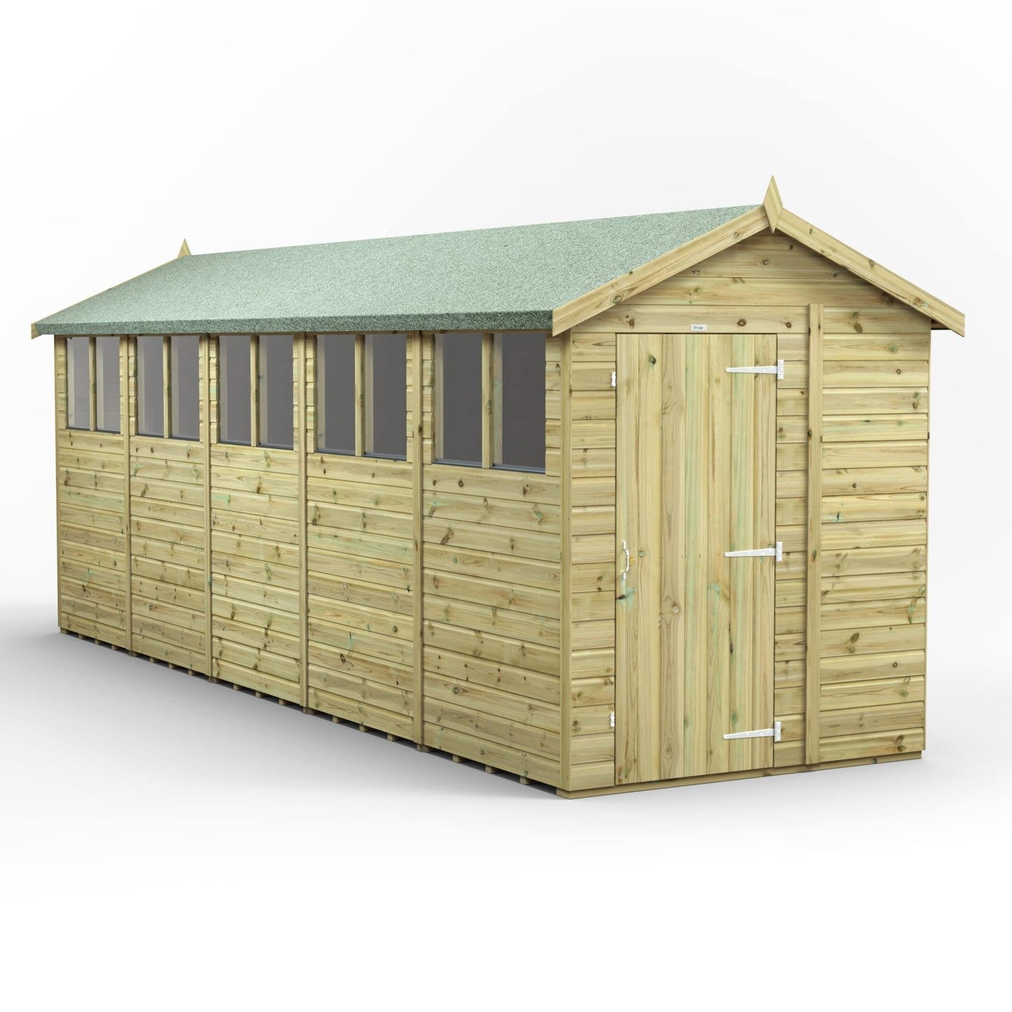 Premium Gartenhaus mit Satteldach