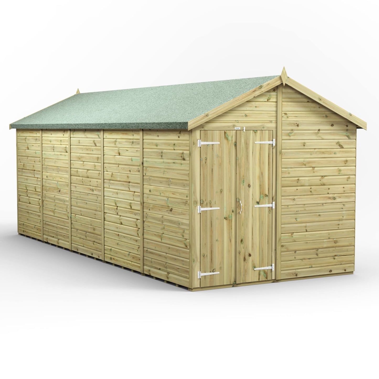Premium Gartenhaus mit Satteldach