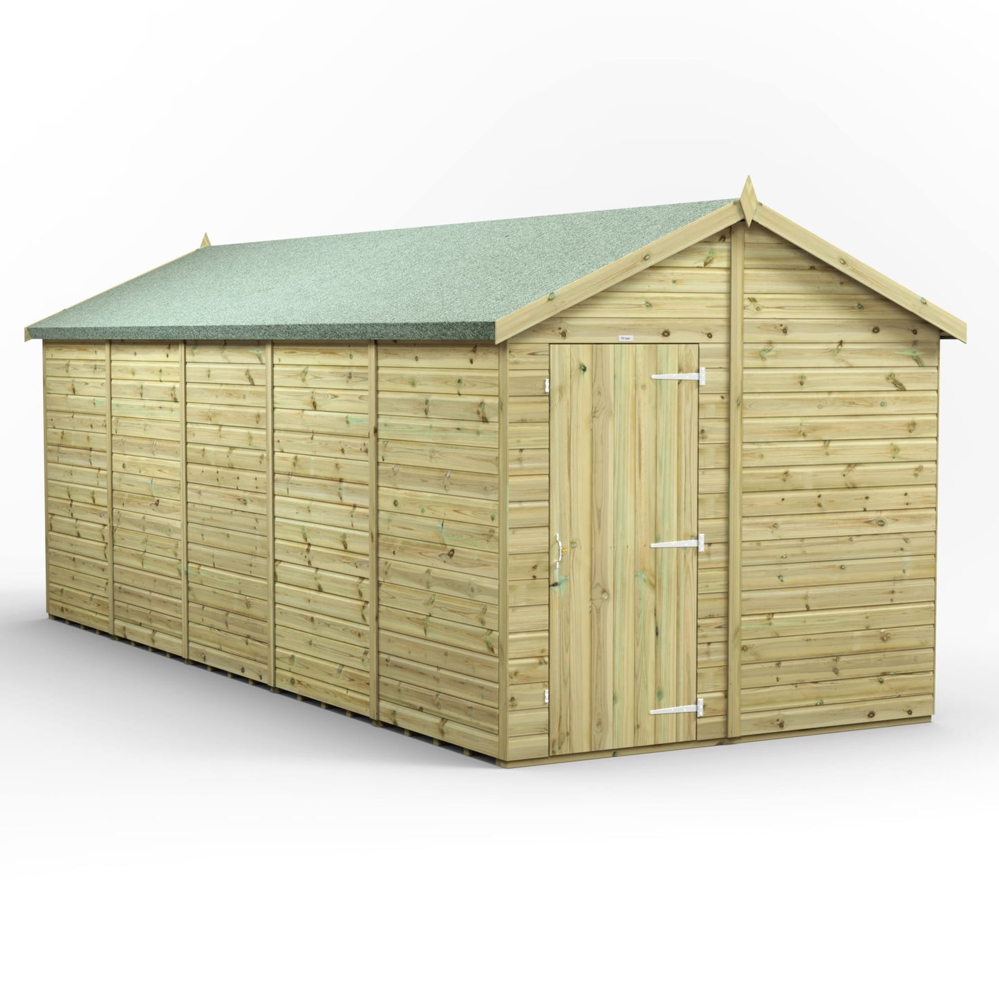 Premium Gartenhaus mit Satteldach
