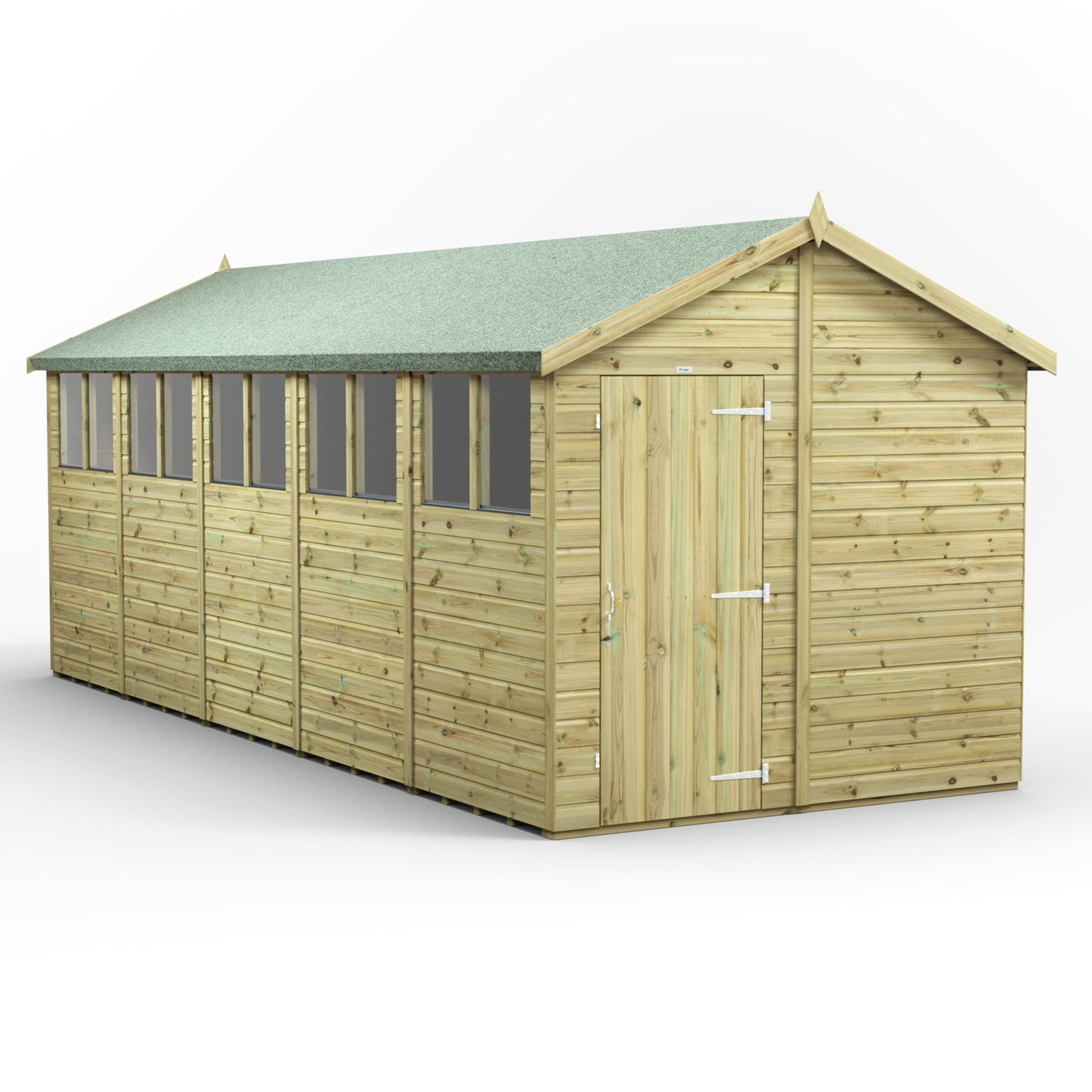 Premium Gartenhaus mit Satteldach