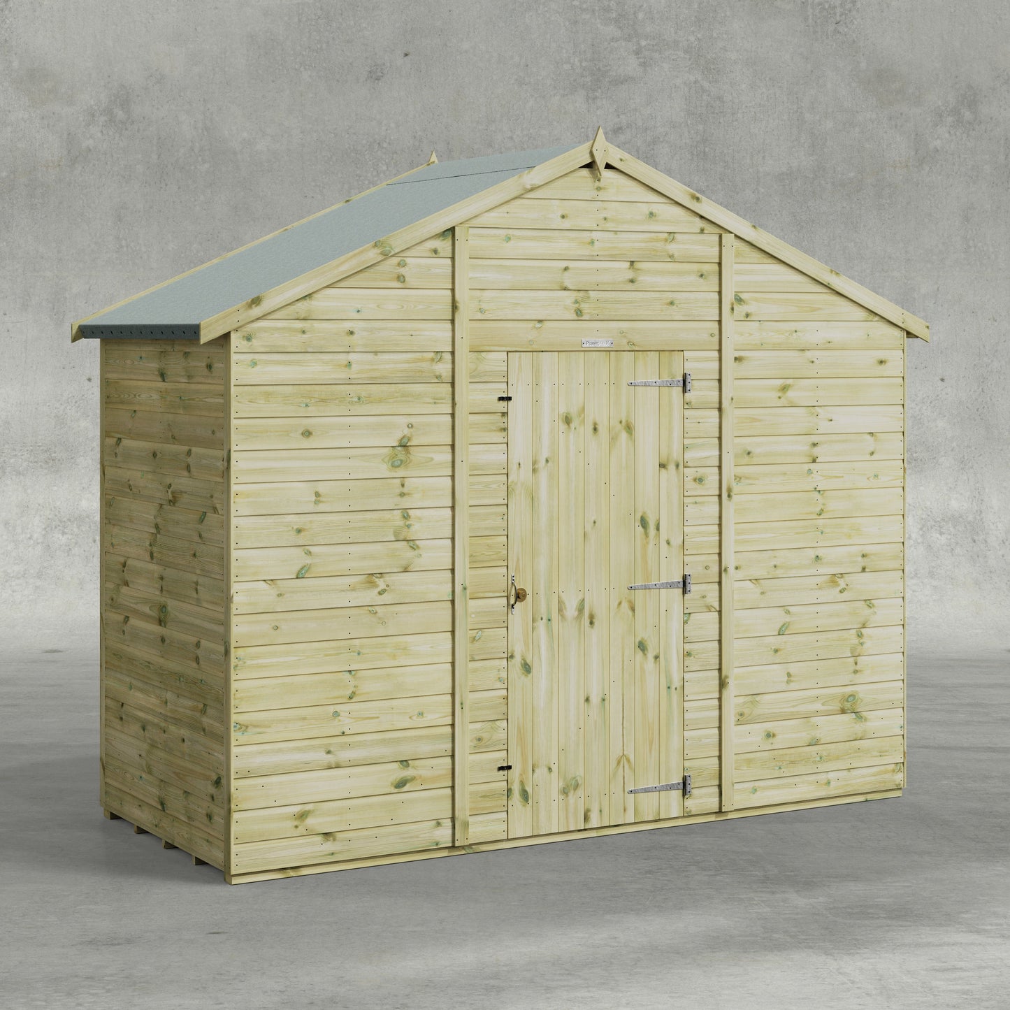 Premium Gartenhaus mit Satteldach