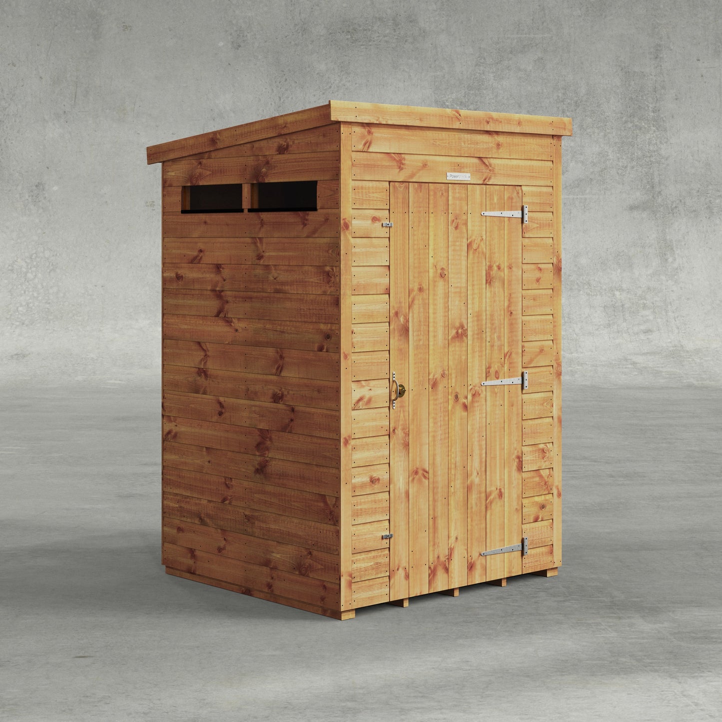 Pent Security Shed