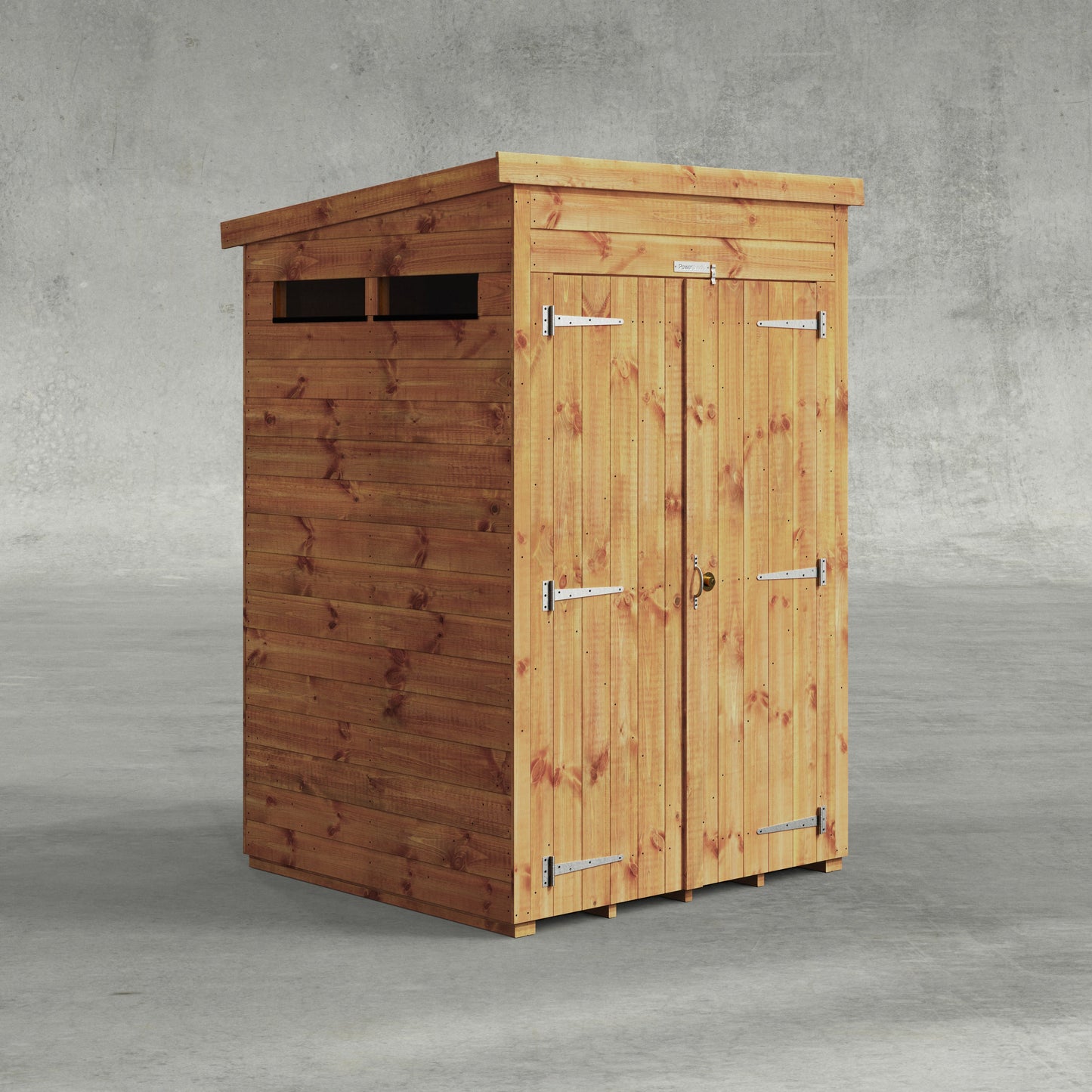 Pent Security Shed