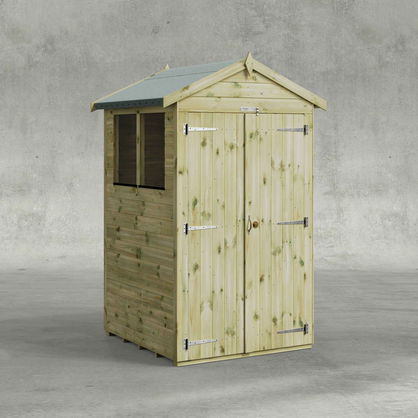 Premium Gartenhaus mit Satteldach