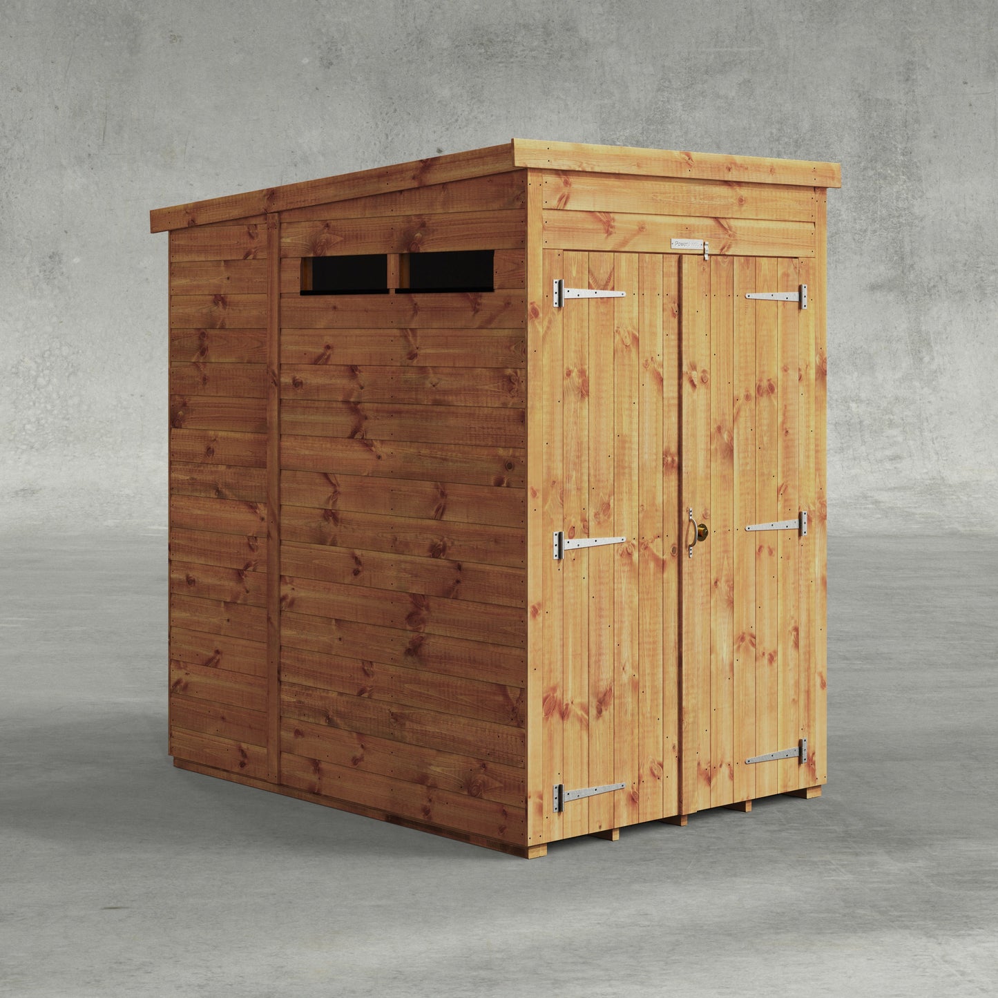 Pent Security Shed