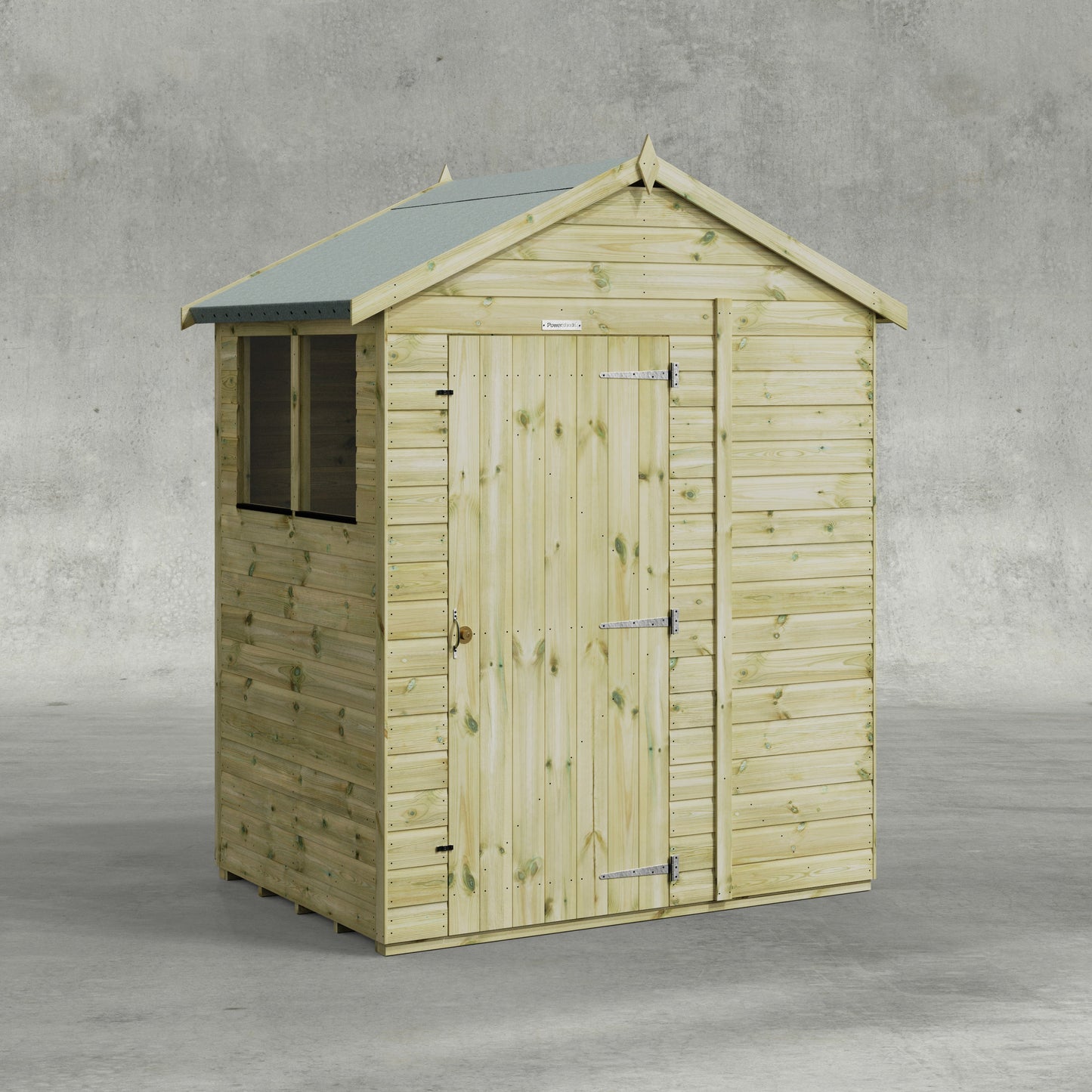 Premium Gartenhaus mit Satteldach
