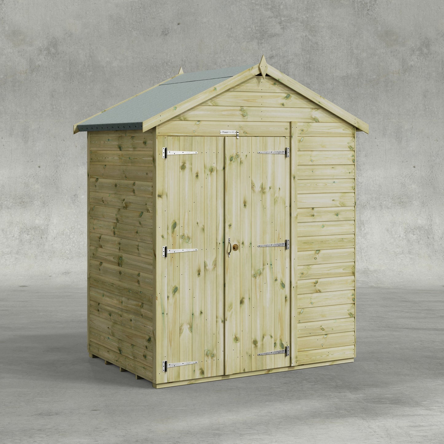 Premium Gartenhaus mit Satteldach