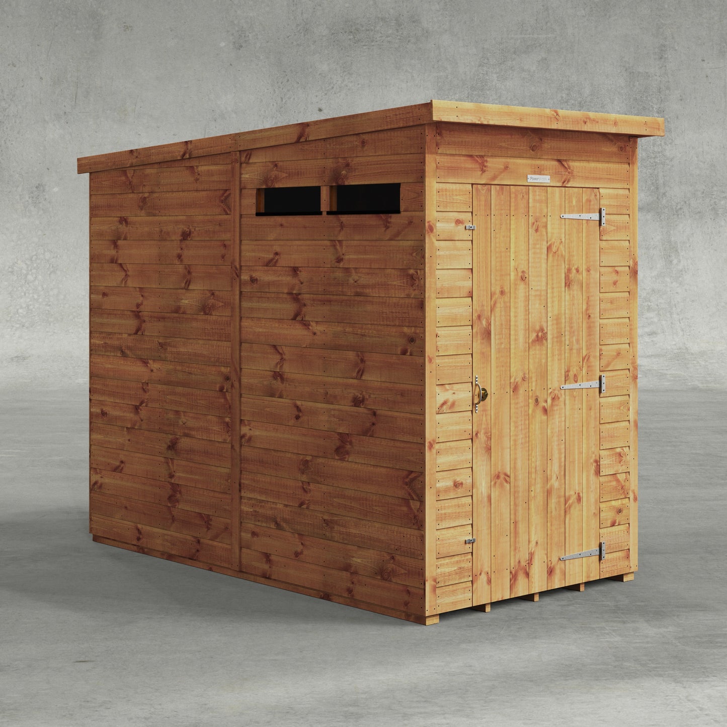 Pent Security Shed