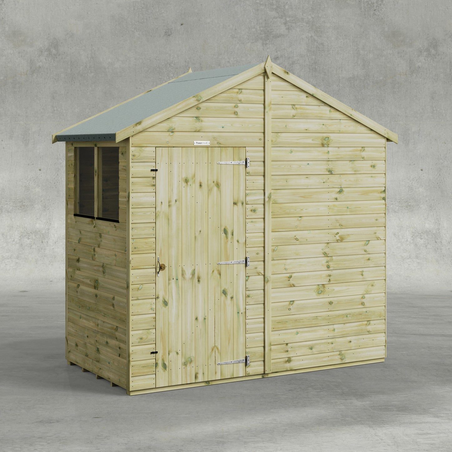 Premium Gartenhaus mit Satteldach