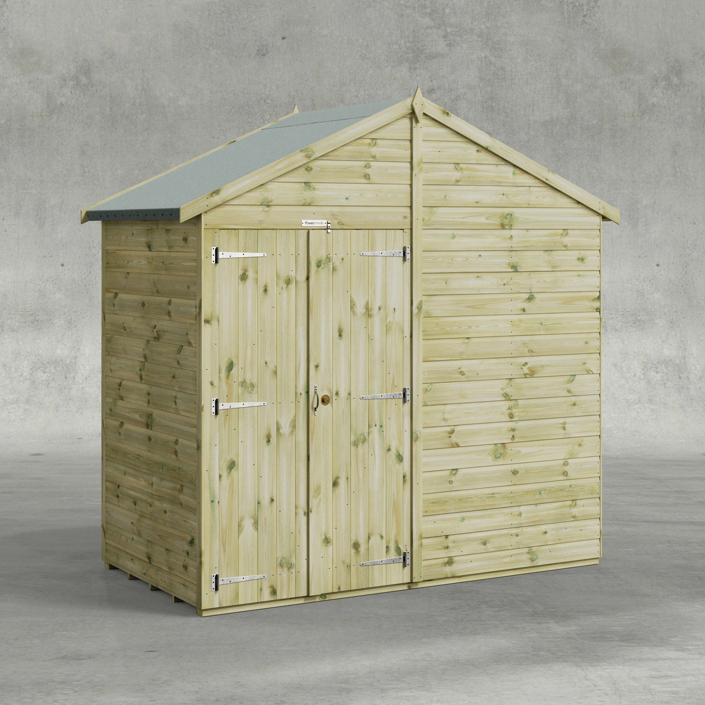 Premium Gartenhaus mit Satteldach