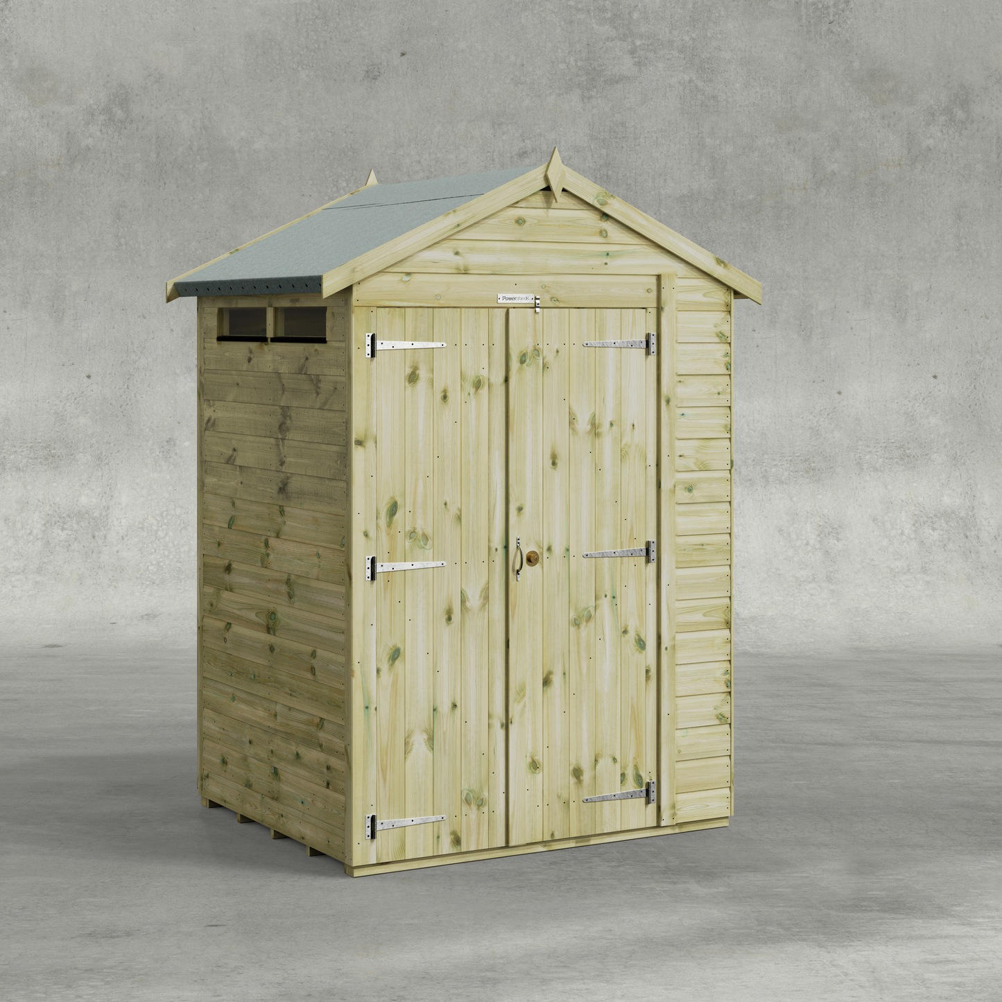 Premium Apex Security Shed