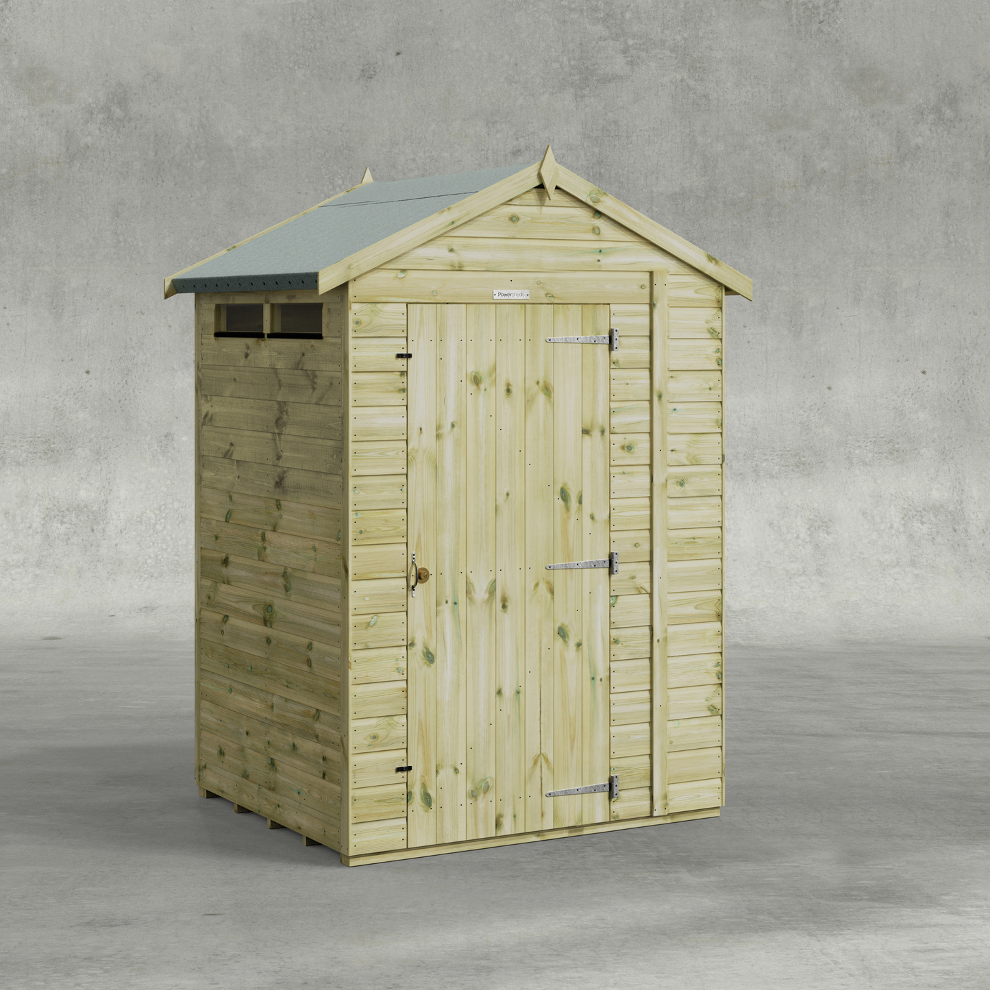 Premium Apex Security Shed