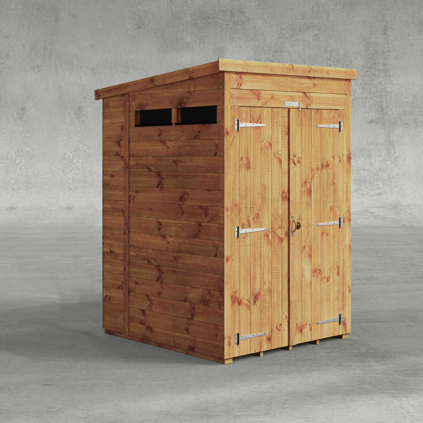 Pent Security Shed