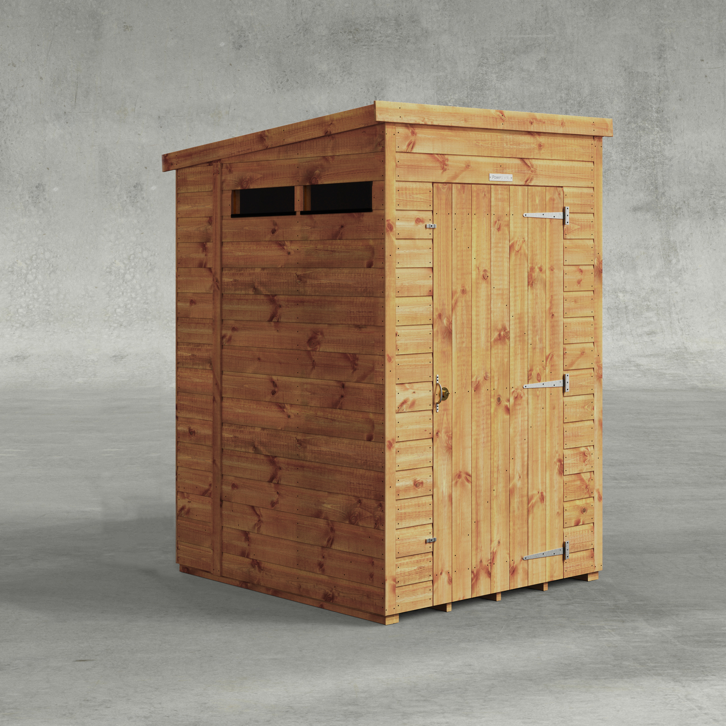 Pent Security Shed