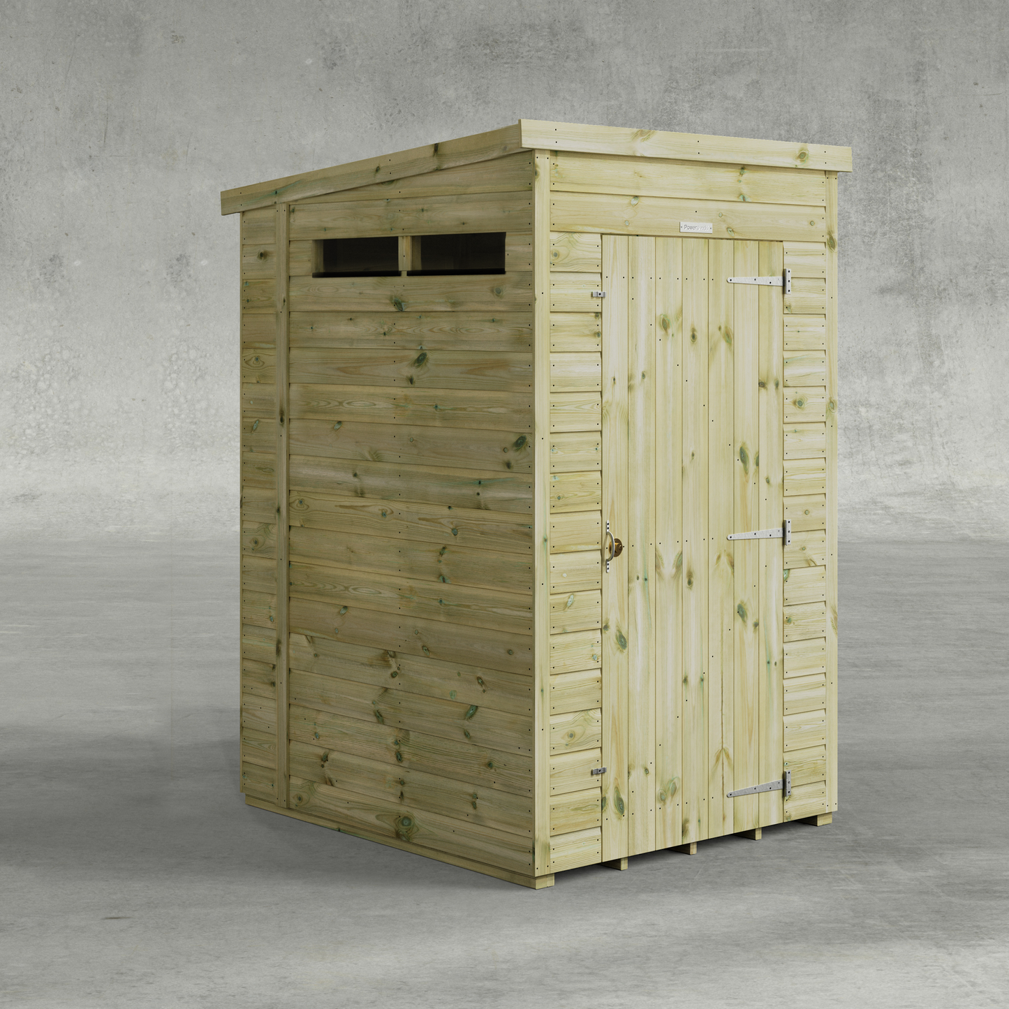 Premium Pent Security Shed