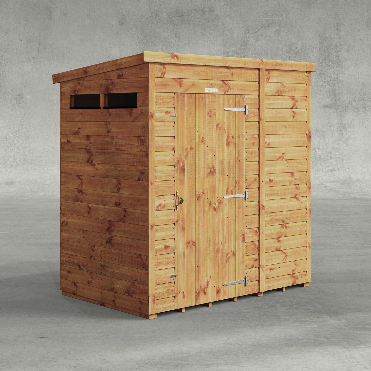 Pent Security Shed