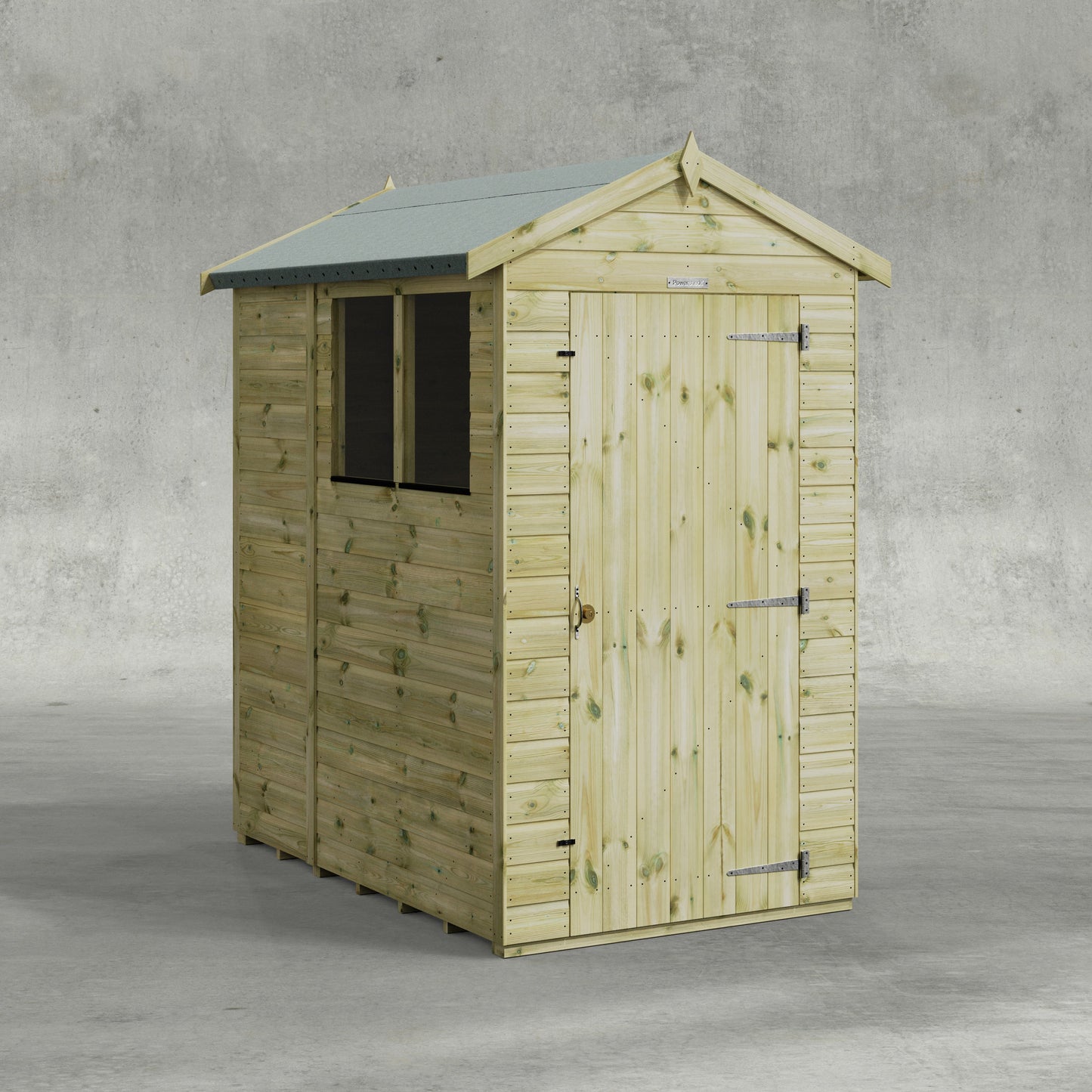 Premium Gartenhaus mit Satteldach