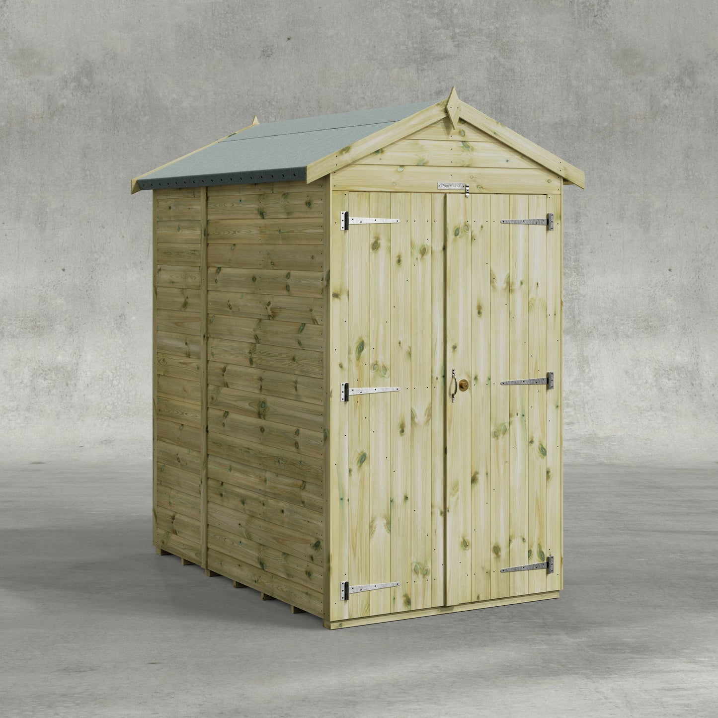Premium Gartenhaus mit Satteldach