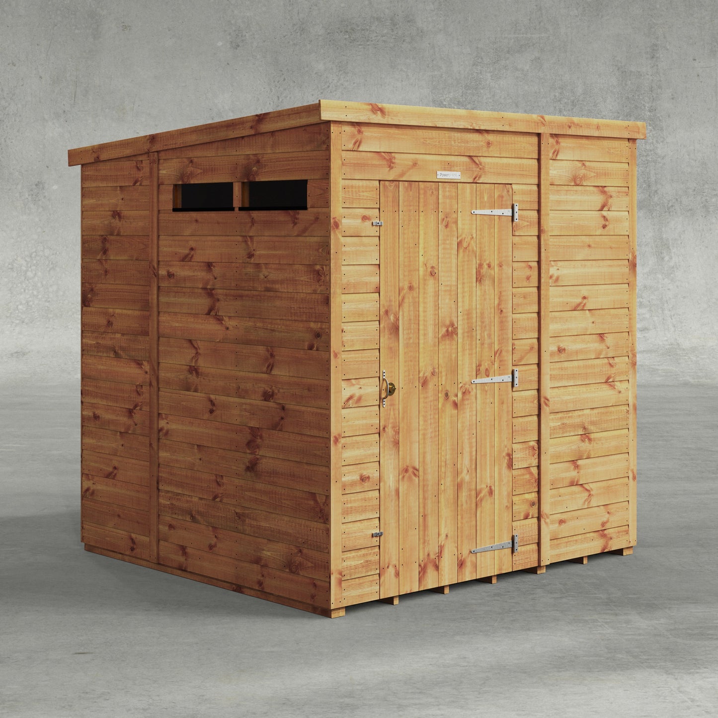 Pent Security Shed