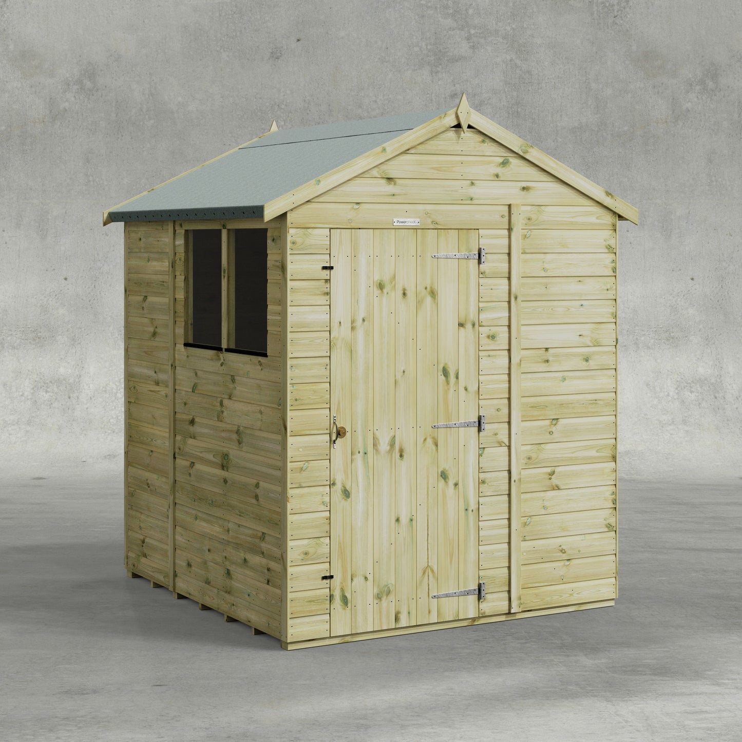 Premium Gartenhaus mit Satteldach