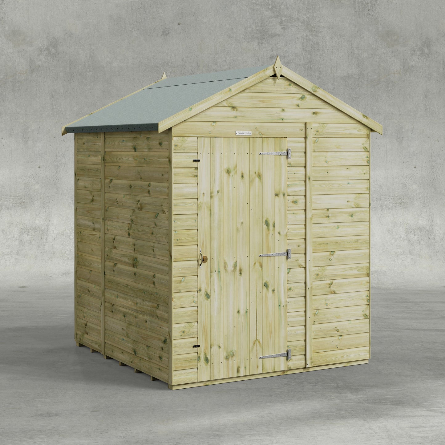 Premium Gartenhaus mit Satteldach