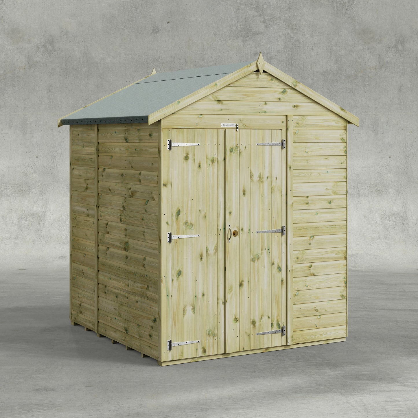 Premium Gartenhaus mit Satteldach