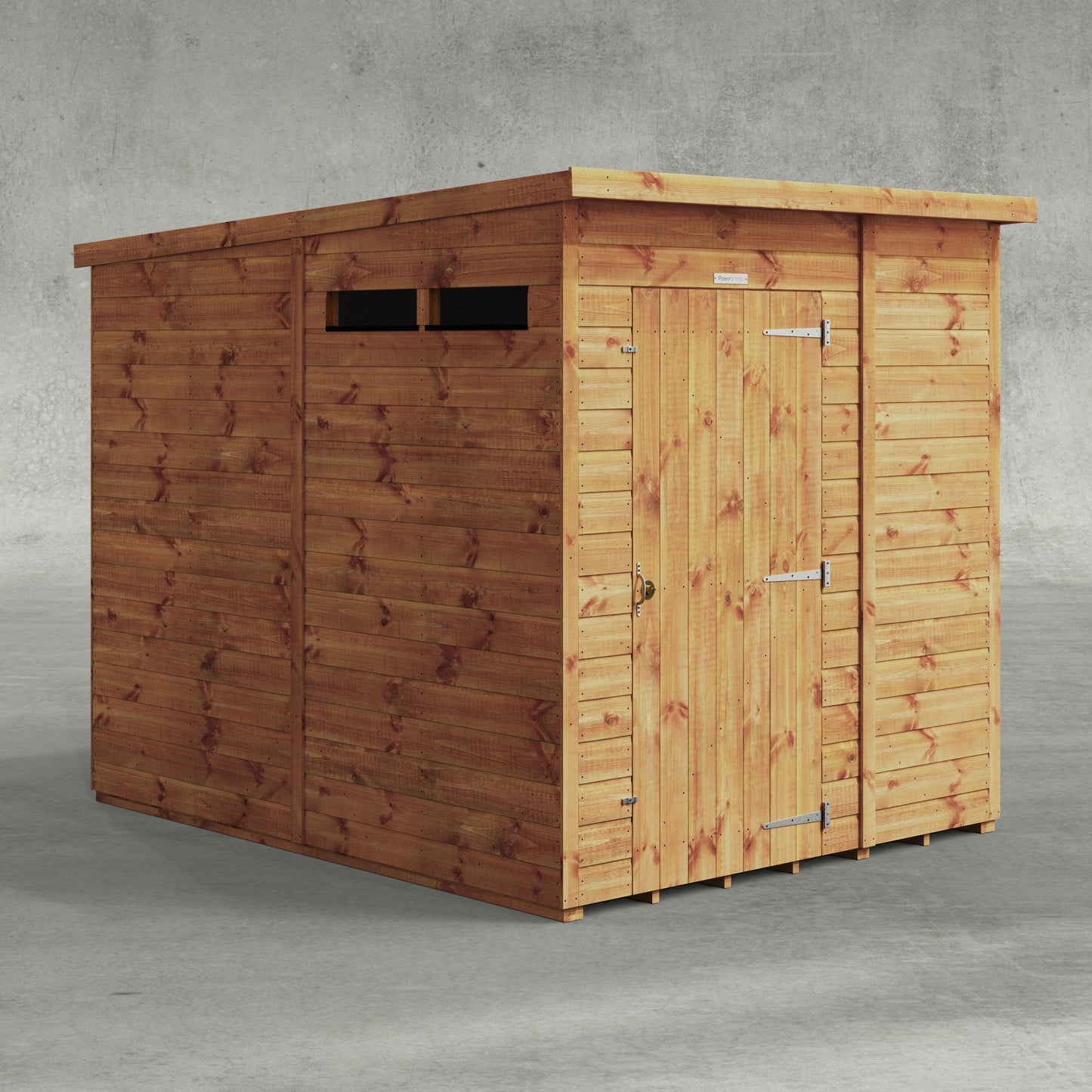 Pent Security Shed