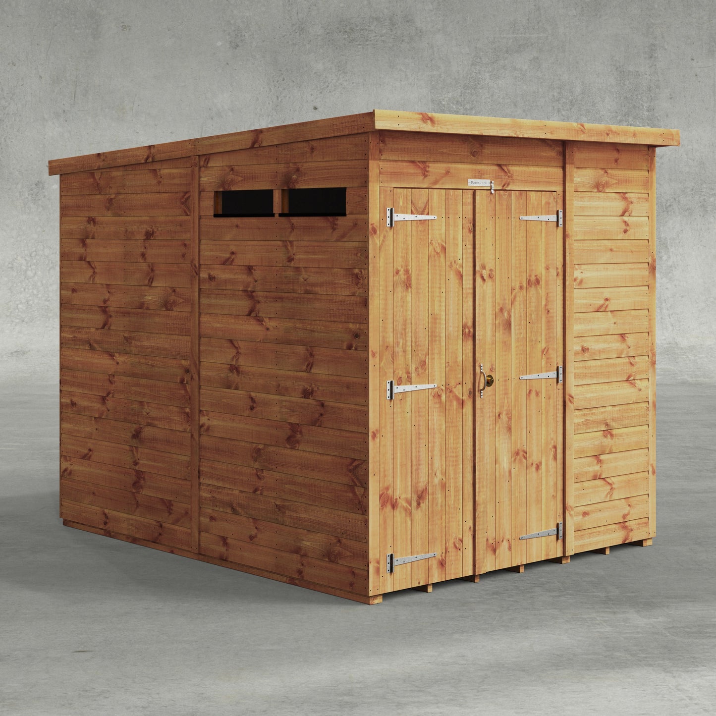 Pent Security Shed