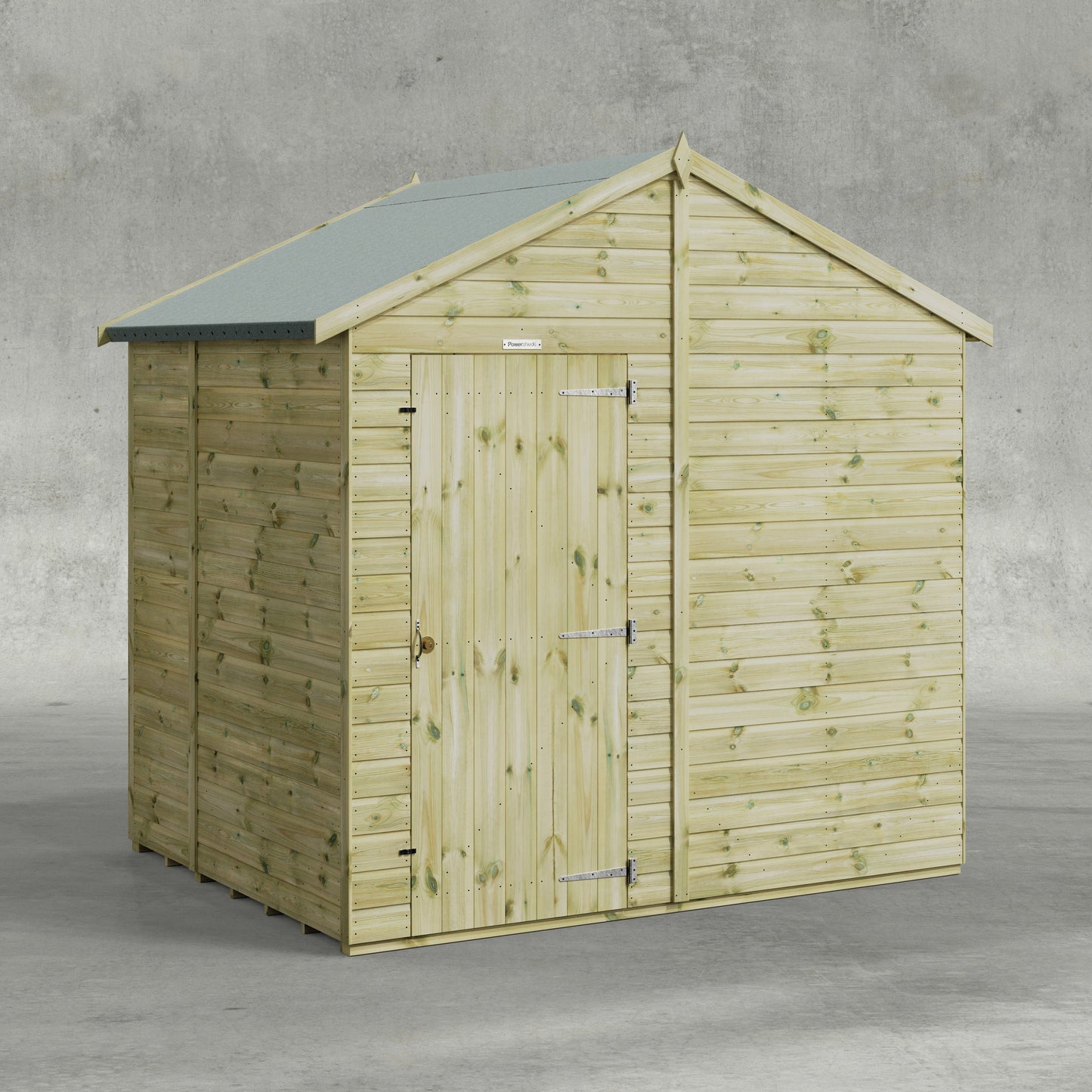 Premium Gartenhaus mit Satteldach