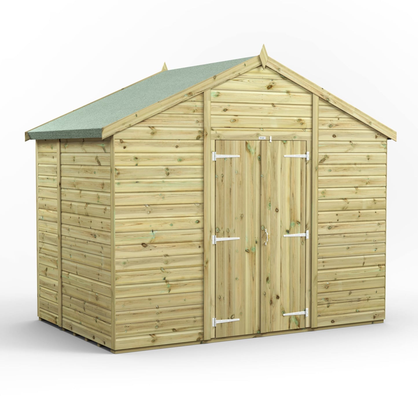 Premium Gartenhaus mit Satteldach