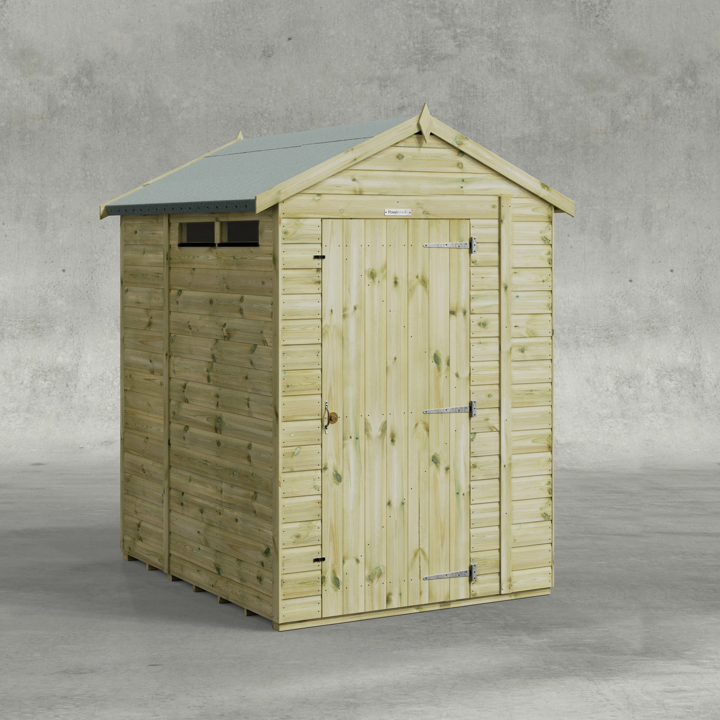 Premium Apex Security Shed