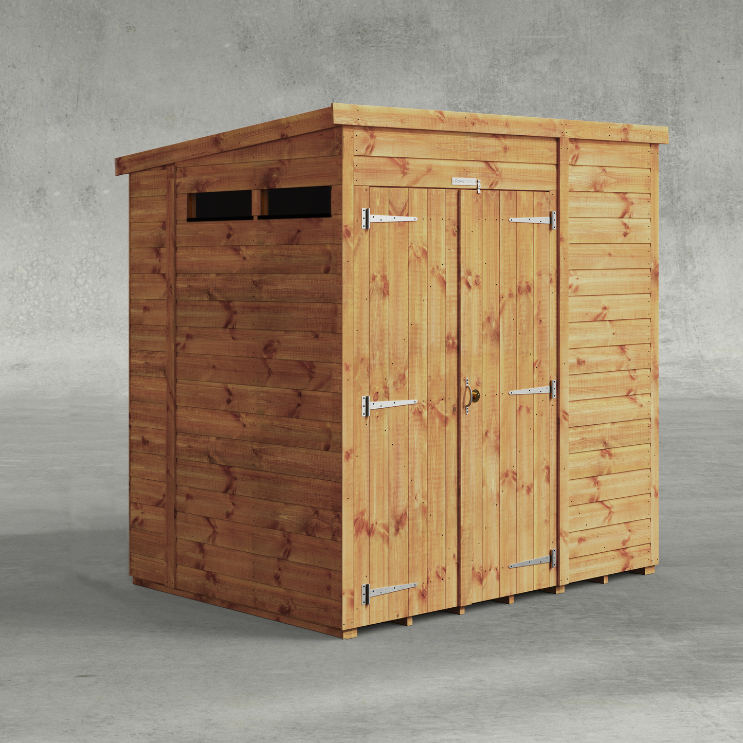 Pent Security Shed