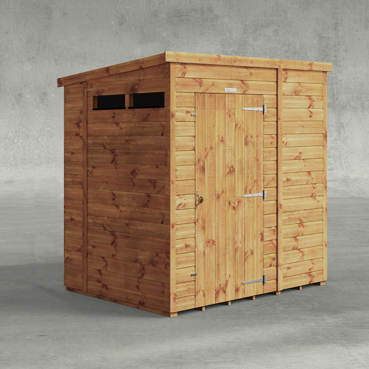 Pent Security Shed