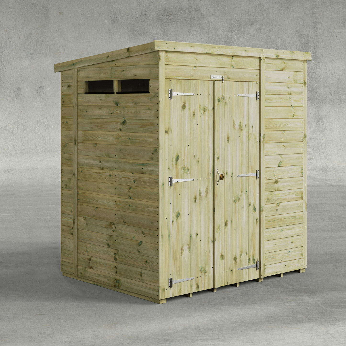 Premium Pent Security Shed