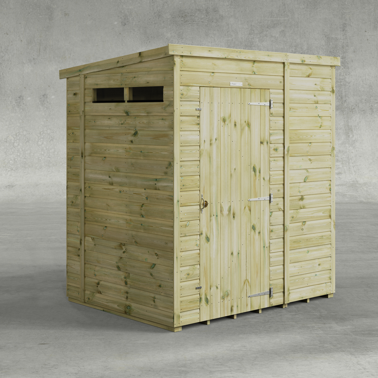 Premium Pent Security Shed
