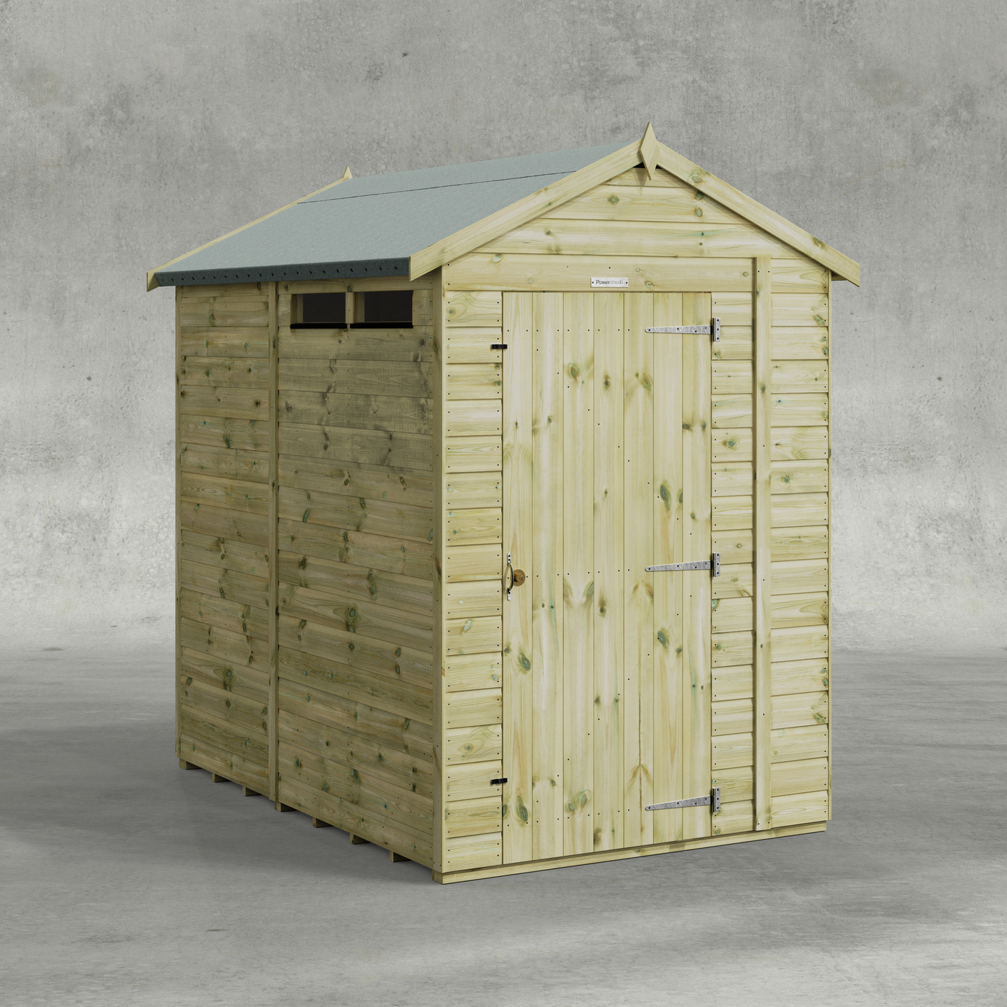Premium Apex Security Shed