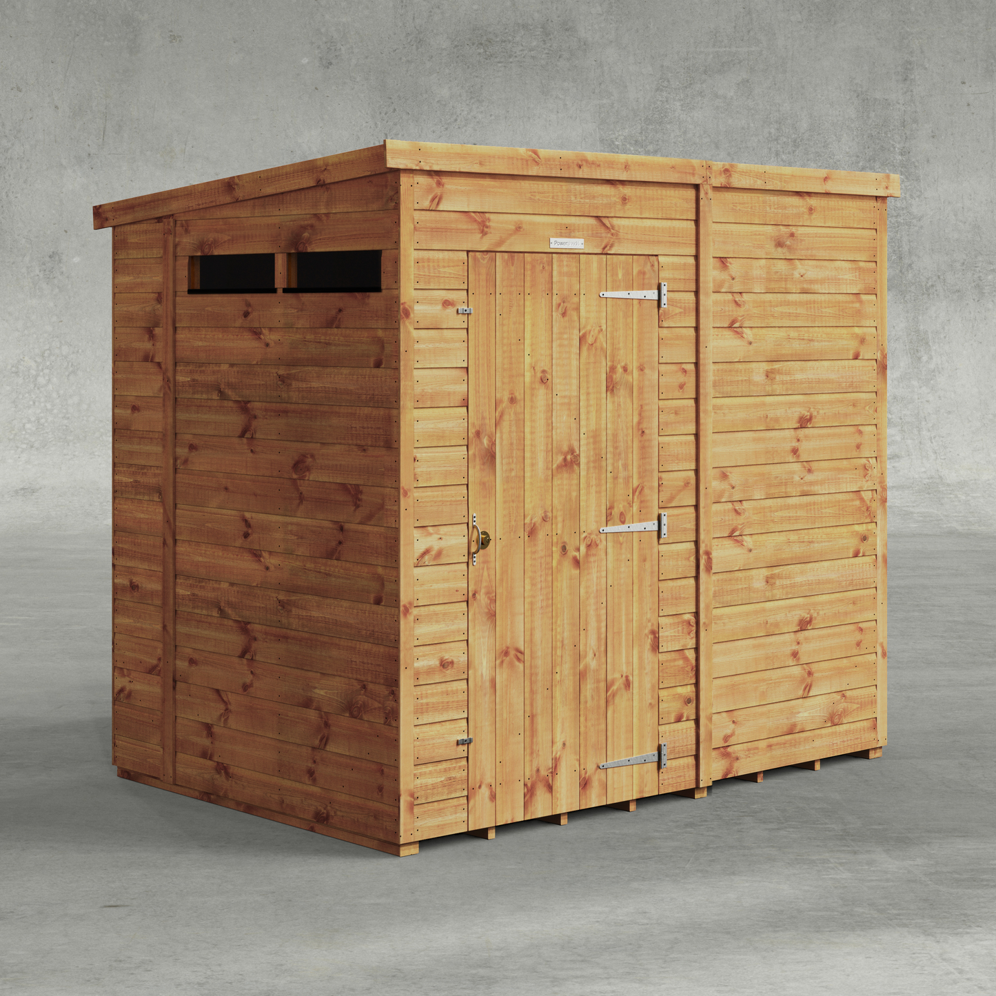 Pent Security Shed