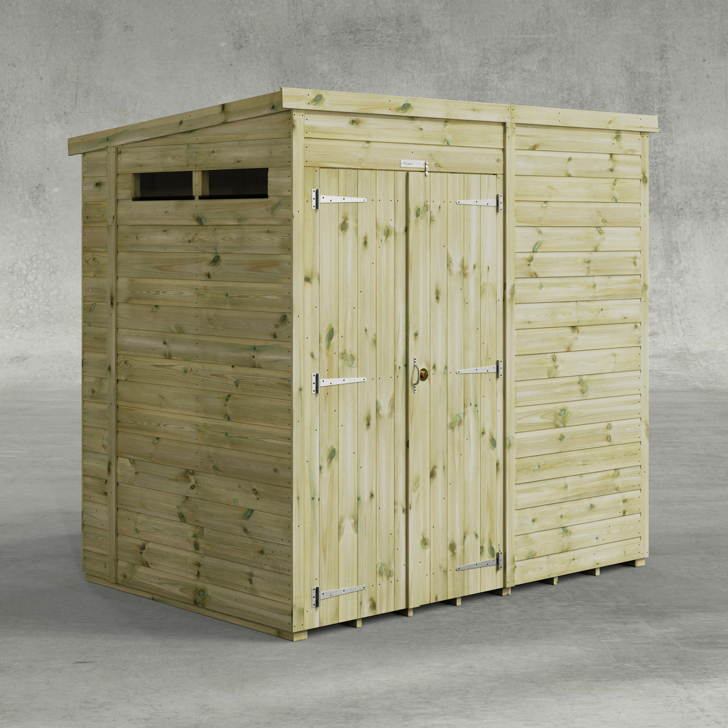 Premium Pent Security Shed