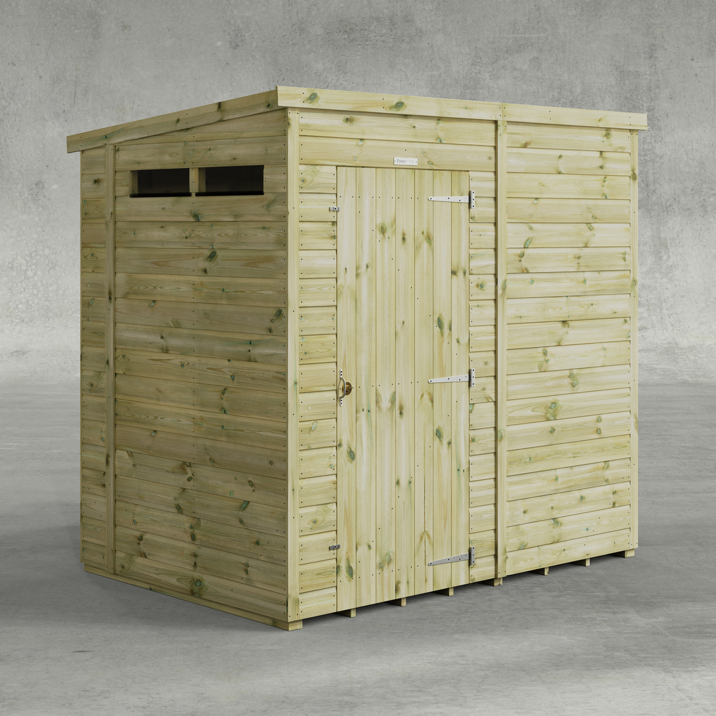 Premium Pent Security Shed