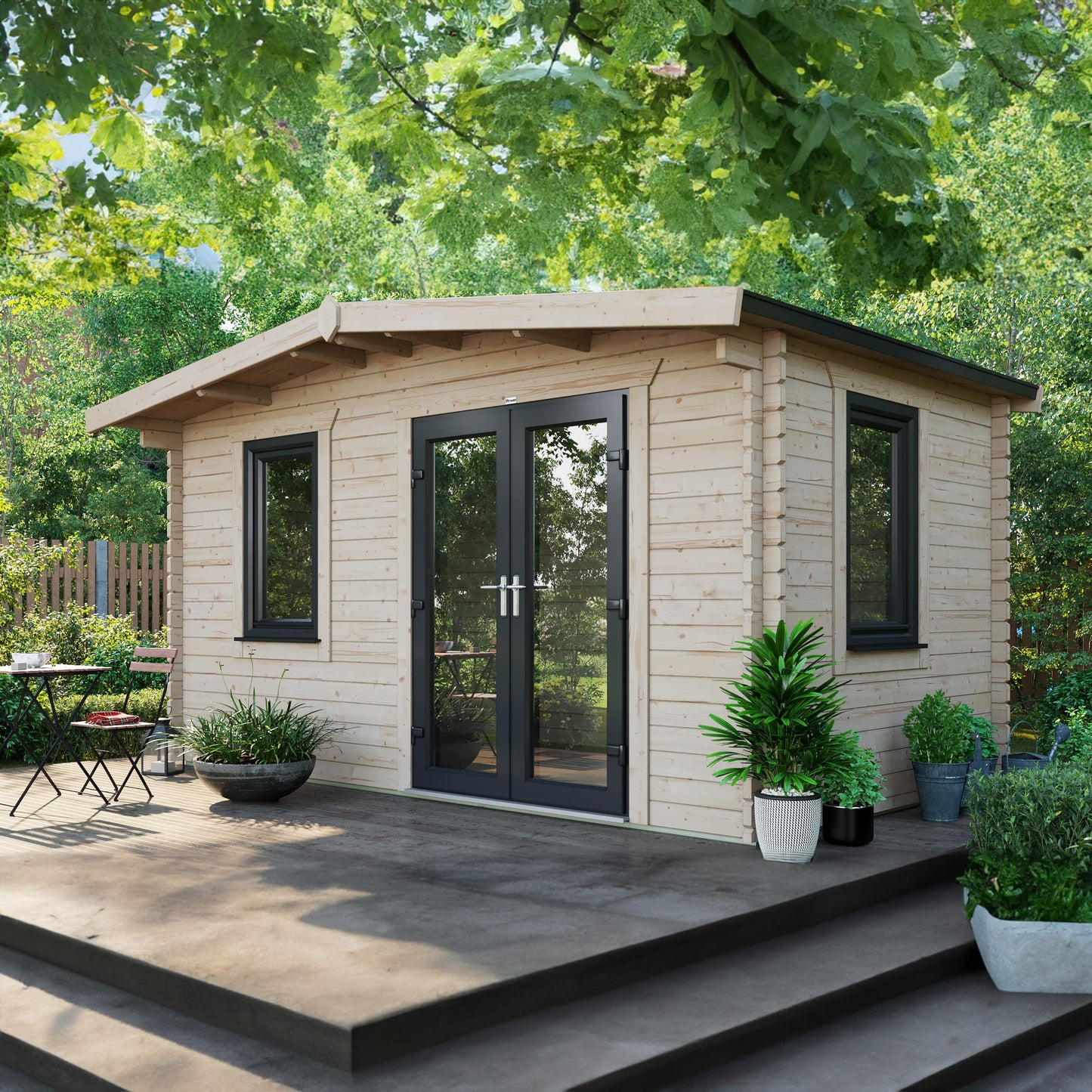 Chalet Log Cabin