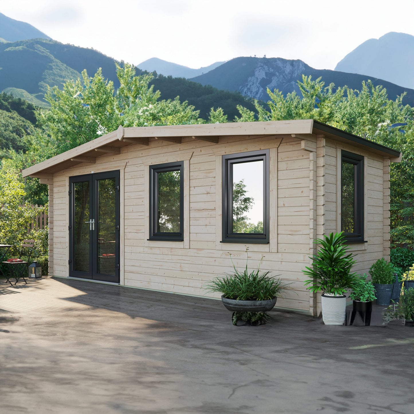 Chalet Log Cabin