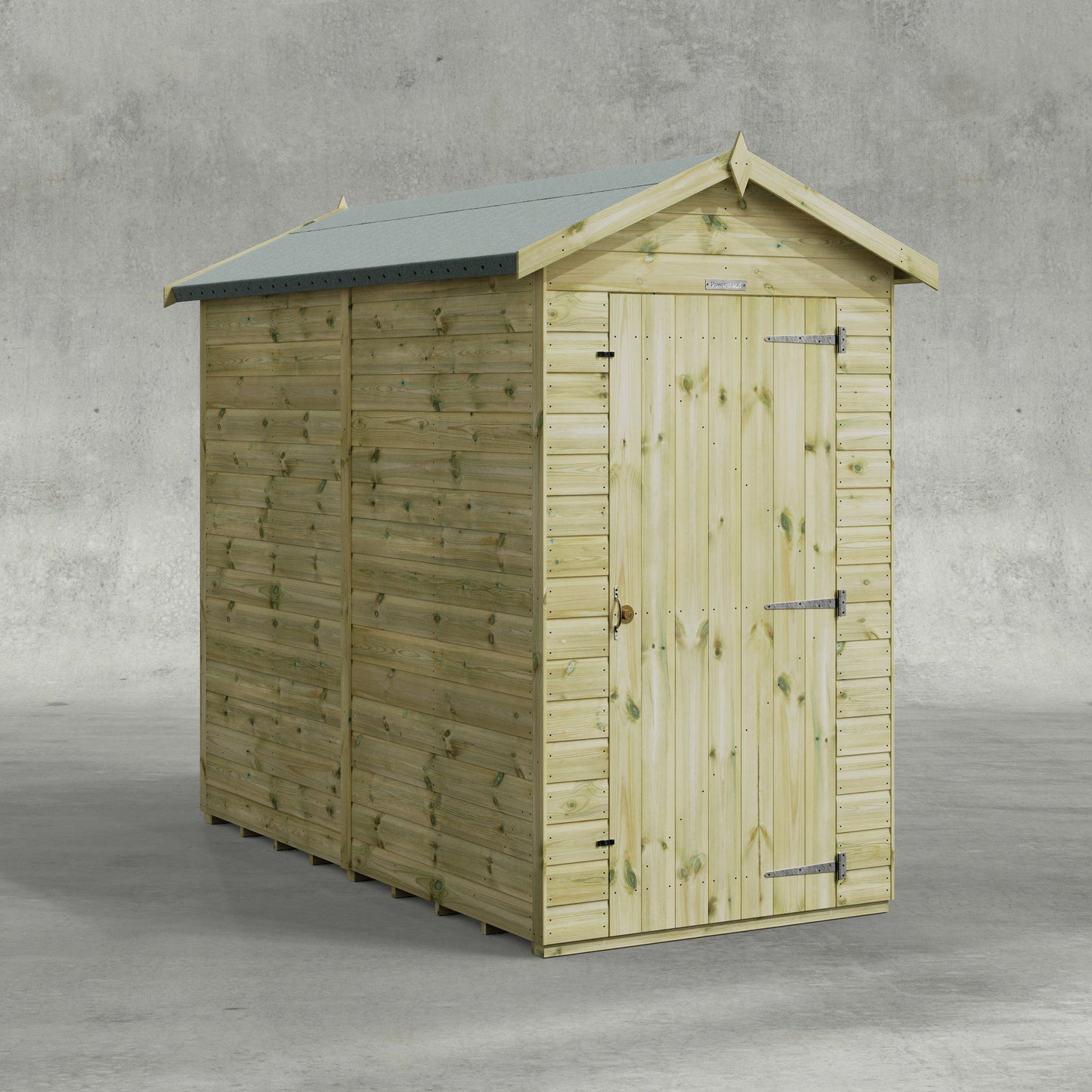 Premium Gartenhaus mit Satteldach