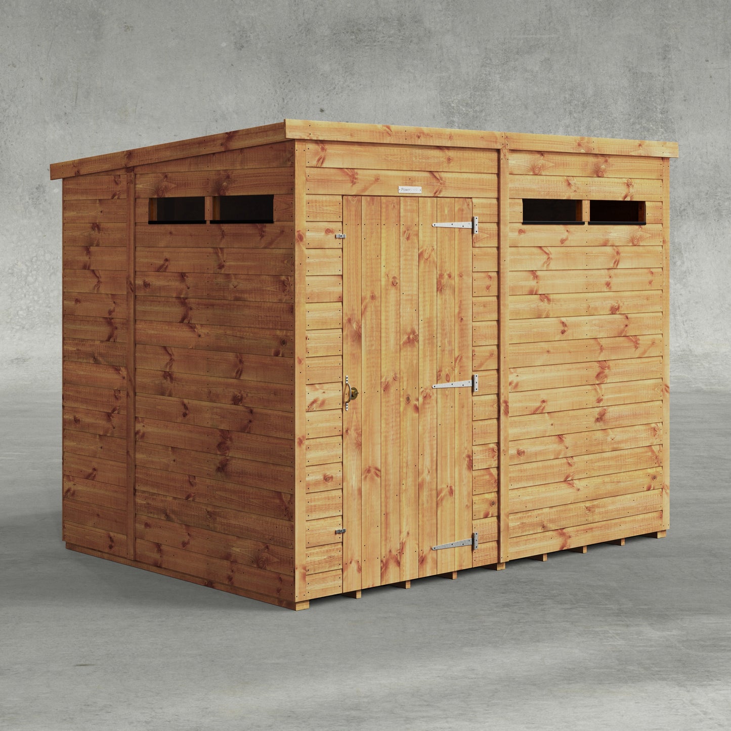 Pent Security Shed