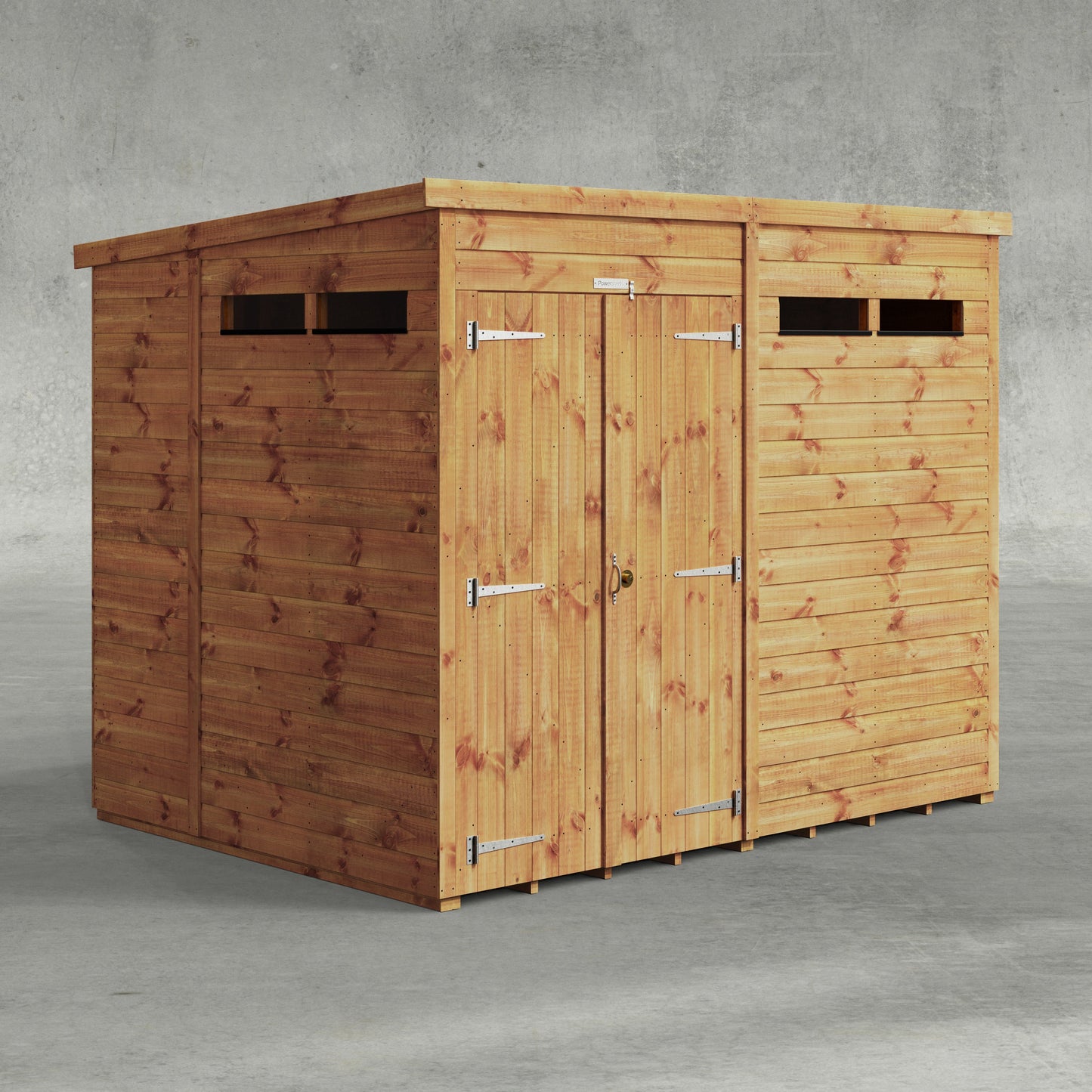 Pent Security Shed