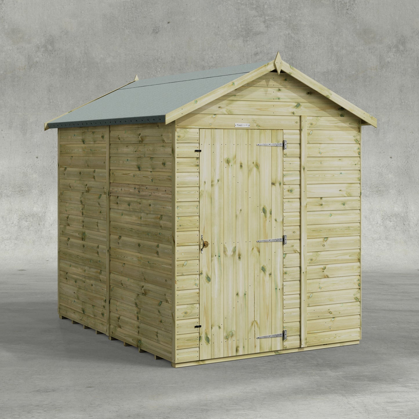 Premium Gartenhaus mit Satteldach