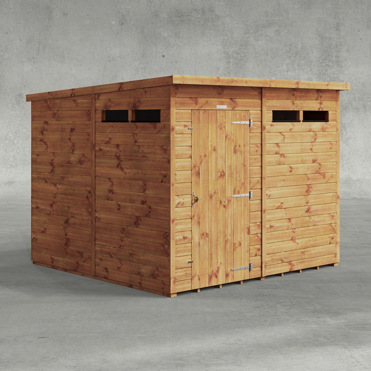Pent Security Shed