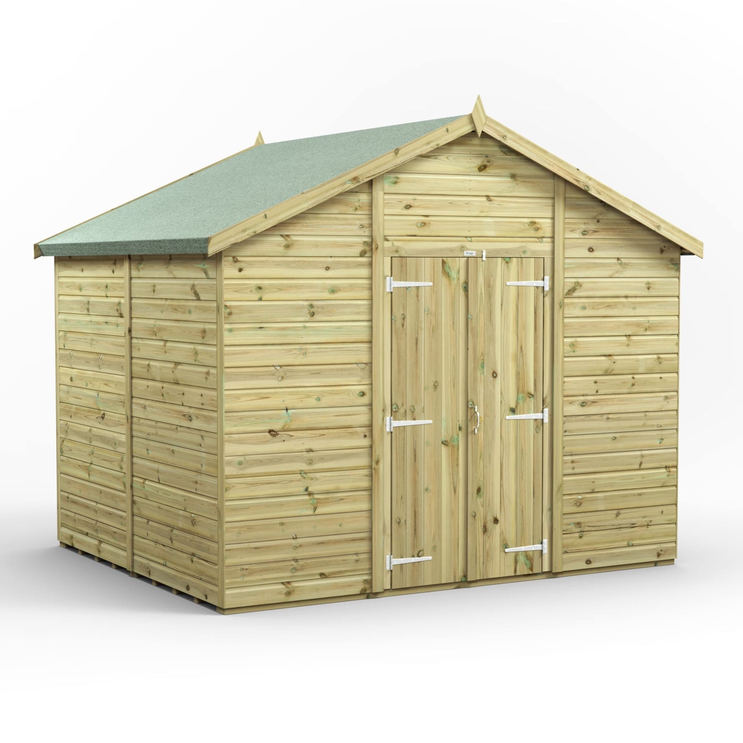Premium Gartenhaus mit Satteldach