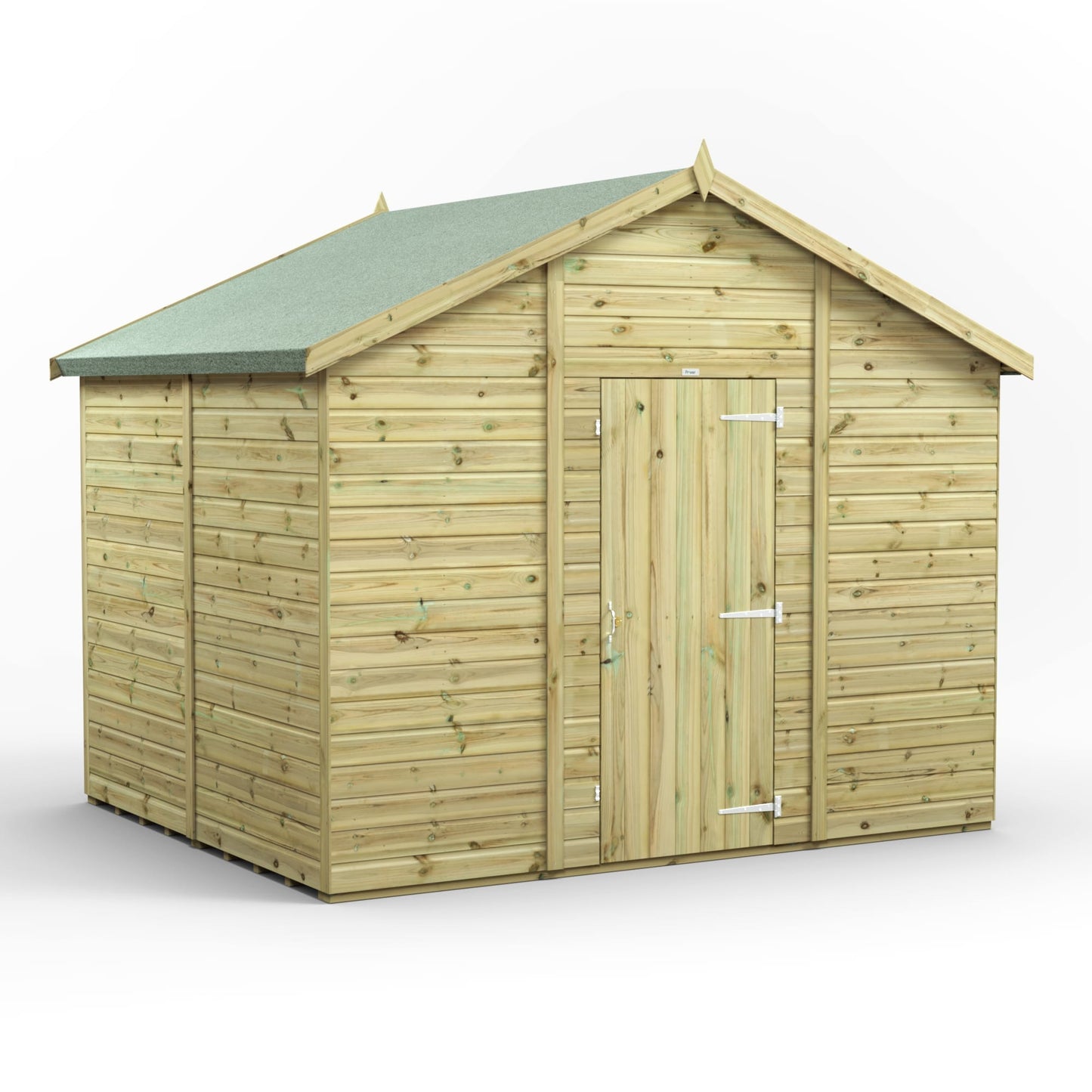 Premium Gartenhaus mit Satteldach